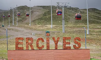 Erciyes'te gondol çalışma saatlerine düzenleme