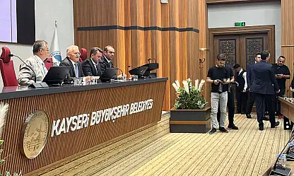 Kayseri Büyükşehir Meclis Toplantısı gerçekleşti