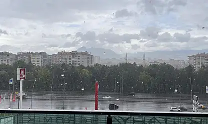 Kayseri'de hava tersine dönüyor! Sağanak yağış gelecek