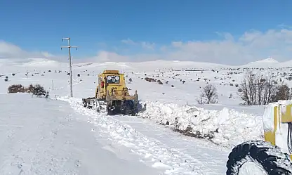 Kayseri'de tüm yollar açıldı!