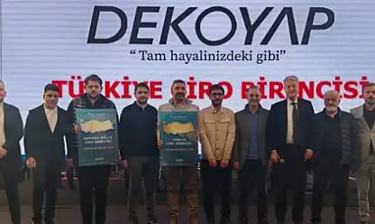 Kayseri'den Türkiye'nin zirvesine: Kayserili şirket sektörün ciro şampiyonu oldu!
