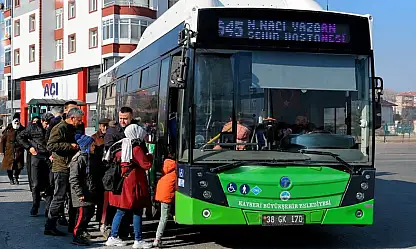 Kayseri Ulaşım'dan yaz tarifesi: Çok sayıda hatta değişiklik