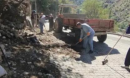Sel vurmuştu! İlçede çalışmalar tamamlandı