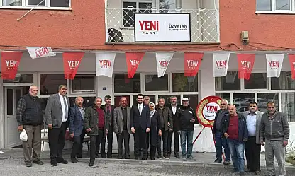 YENİ Parti Özvatan'da yeni başkan belli oldu!