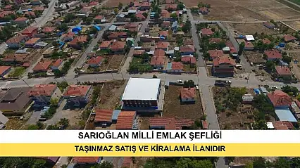 07.07.2026 Tarihli İhaleler İçin Sarıoğlan Kaymakamlığı Milli Emlak Şefliğinden Yayınlanan Taşınmaz Satış Ve Kiralama İlanıdır