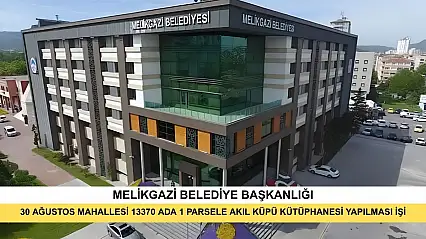 30 Ağustos Mahallesi 13370 Ada 1 Parsele Akıl Küpü Kütüphanesi Yapılması İşi