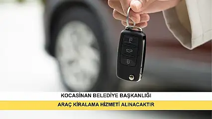 Araç Kiralama Hizmeti Alınacaktır