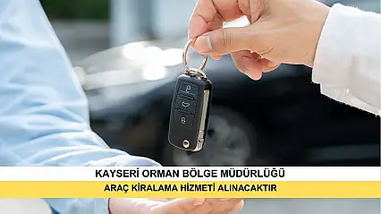 Araç Kiralama Hizmeti Alınacaktır