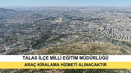 Araç Kiralama Hizmeti Alınacaktır