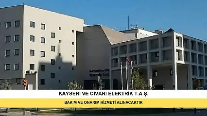 Bakım Ve Onarım Hizmeti Alınacaktır