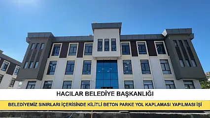 Belediyemiz Sınırları İçerisinde Kilitli Beton Parke Yol Kaplaması Yapılması İşi