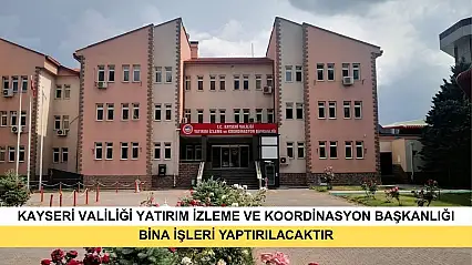 Bina İşleri Yaptırılacaktır