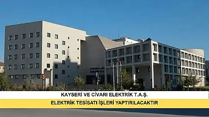 Elektrik Tesisatı İşleri Yaptırılacaktır