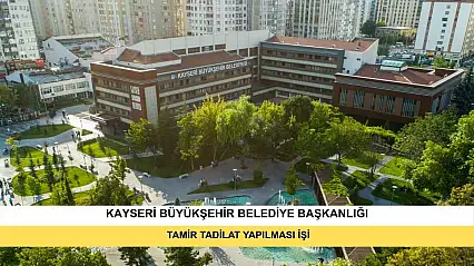 Erciyes Dağı Genelinde Bulunan Hizmet Ve Sosyal Tesis Binalarında Tamir Tadilat Yapılması İşi