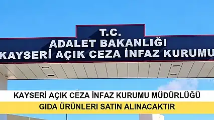 Gıda Ürünleri Satın Alınacaktır
