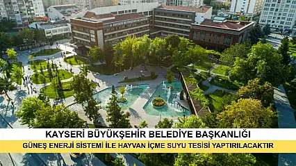 Güneş Enerji Sistemi İle Hayvan İçme Suyu Tesisi Yaptırılacaktır