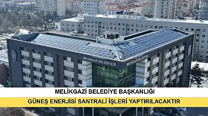 Güneş Enerjisi Santrali İşleri Yaptırılacaktır