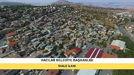 İhale İlanı Hacılar Belediye Başkanlığından