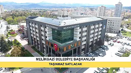 İlan Kayseri Melikgazi Belediye Başkanlığı'ndan