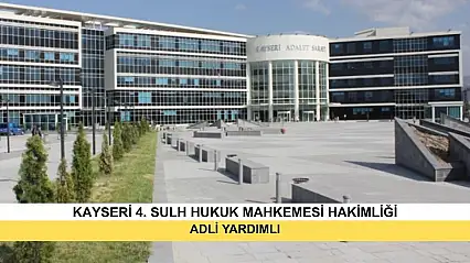 İlan T.C. Kayseri 4. Sulh Hukuk Mahkemesinden