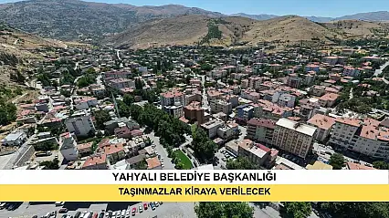 İlan Yahyalı Belediye Başkanlığından