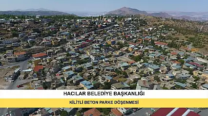 İlçemiz Sınırları İçerisinde Kilitli Beton Parke Döşenmesi