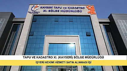İşyeri Hekimi Hizmeti Satın Alınması İşi