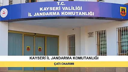 Jandarma Genel Komutanlığı Kayseri İl Jandarma Komutanlığı Çatı Onarımı