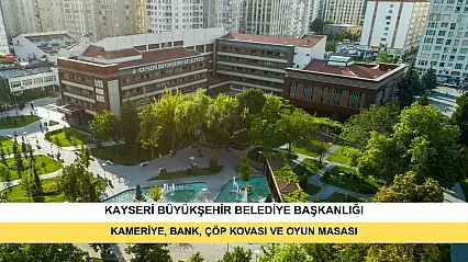 Kameriye, Bank, Çöp Kovası Ve Oyun Masası