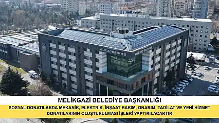 Sosyal Donatılarda Mekanik, Elektrik, İnşaat Bakım, Onarım, Tadilat Ve Yeni Hizmet Donatılarının Oluşturulması İşleri Yaptırılacaktır