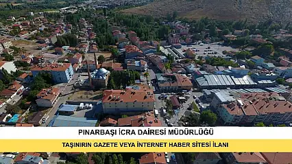 T.C. Pınarbaşı (Kayseri) İcra Dairesi 2026/30 Tlmt. Taşınırın Gazete Veya İnternet Haber Sitesi İlanı