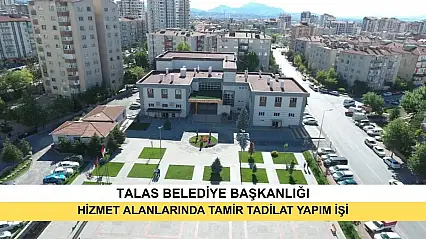 Talas Belediyesi Hizmet Alanlarında Tamir Tadilat Yapım İşi