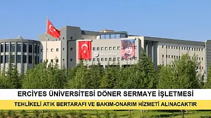 Tehlikeli Atık Bertarafı Ve Bakım-Onarım Hizmeti Alınacaktır