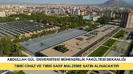 Tıbbi Cihaz Ve Tıbbi Sarf Malzeme Satın Alınacaktır