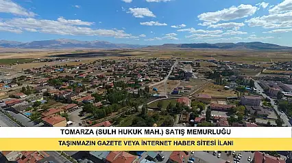 Tomarza (Sulh Hukuk Mah.) Satış Memurluğu 2025/8 Satış Taşınmazın Gazete Veya İnternet Haber Sitesi İlanı