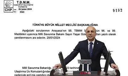 20 Askerin şehit olduğu uçak kazası Genç'in soru önergesini akıllara getirdi