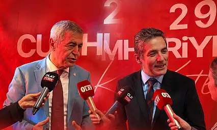 29 Ekim resepsiyonunda dikkat çeken sözler: Yücel ve Şener konuştu