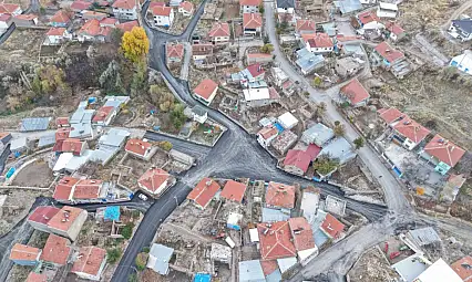 5 bin 300 ton sıcak asfalt serildi