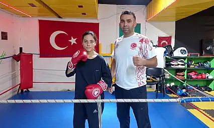 6 yaşında boksa başladı, şimdi hedefi dünya şampiyonluğu