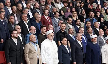 738 hafızın icazet sevincine ortak olan Karamustafa'dan özel mesaj