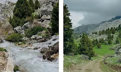 74 km uzaklıktaki bu yaylayı gördünüz mü?