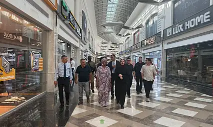 Afrika'dan Kayseri'ye geldi: Alışveriş için KUMSmall'u seçti