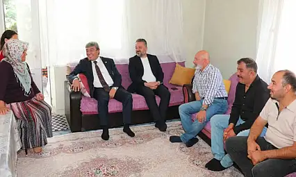 AK Parti Heyeti'nden gönüllere dokunan ziyaret