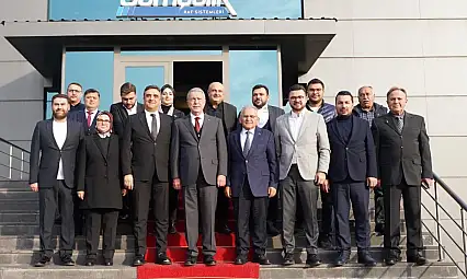 AK Parti heyetinden Kayseri'nin iki önemli sanayi şirketine ziyaret!