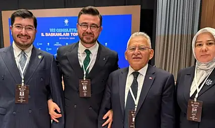AK Parti Kayseri teşkilatı Ankara'da!