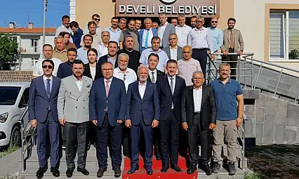 AK Parti'nin önemli isimleri Develi'de buluştu!