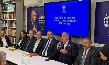 AK Parti toplantısında Hulusi Akar detayı! İşte toplantının gündemi