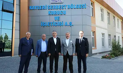 Çopuroğlu bu kez de Kayseri Serbest Bölge'ye