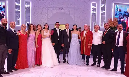 Akıncı ve Ağca ailelerinin mutlu günü