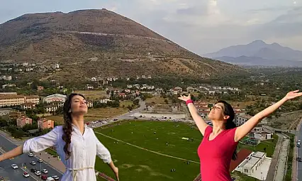Ali Dağı'na nefes alıp vermeye gittiler!